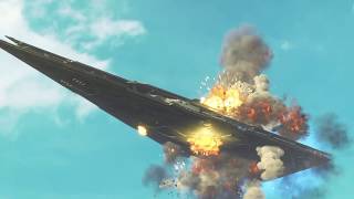 STAR WARS Battlefront II Resurgent class Stardestroyer gameplay [upl. by Ainival]