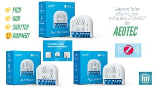 Novos módulos smart Zigbee para para converter tomadas e interruptores normais da aeotecofficial [upl. by Lezirg]