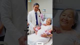 70 years old woman browned two babies 👶 [upl. by Desirae175]