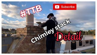 bricklaying chimley vlogg Brickwork chimney stack detail 🧱 [upl. by Amleht]