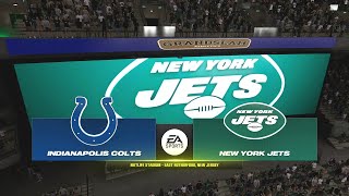 Madden NFL 24  Indianapolis Colts 55 Vs New York Jets 46 PS5 Week 11 Madden 25 Rosters [upl. by Annasus17]