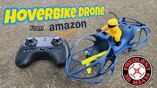 RC Hoverbike Drone From Amazon Maiden Park Flight [upl. by Oberstone]