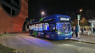 Metrobus Route 100 To Redhill Park 25  Wright GB Kite Hydroliner 109m [upl. by Eentihw643]