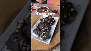 Pecan Caramel Barks  PERFECT for Diwali Hosting amp Gifting 😍 Chocolate Brittle [upl. by Dario334]