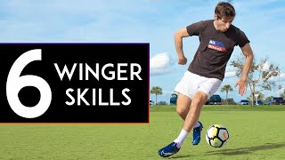 6 SIMPLE Skill Moves for Wingers [upl. by Maisie105]