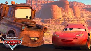 Mater amp Lightning McQueen Best Friend Moments  Pixar Cars [upl. by Lanny]