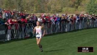 Allie Ostranders Breaks Nuttycombe Wisconsin Course Record [upl. by Cullin]