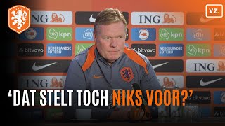 Koeman geeft twee voorwaarden waar Memphis Depay aan moet voldoen om bij Nederlands elftal te komen [upl. by Idelle79]