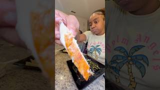 FINAL PART WATCH US EAT Popeyes Cajun Turkey  Teaching my nephew to cook cooking foodreview [upl. by Eillac]