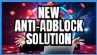 NEW ANTIADBLOCK solution in your nutshell YT [upl. by Acirederf]