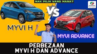 KING MYVI Perbezaan Myvi H dan Myvi Advance [upl. by Duong463]