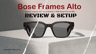 Bose Frames Alto Audio Sunglasses [upl. by Annoerb904]