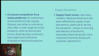 National Bookstore Business Analytics [upl. by Bove22]