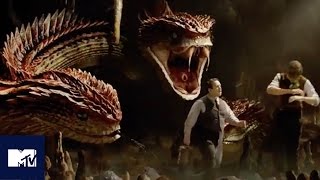 Fantastic Beasts 2016  Newt Releases the Thunderbird scene 1080 [upl. by Nwad]