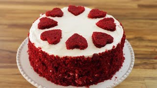 Red Velvet Cake Recipe  How to Make Red Velvet Cake [upl. by Nadual649]