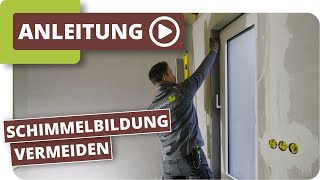 Schimmel in den Fensternischen verhindern [upl. by Perr]