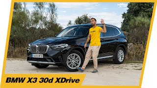 BMW X3 xDrive30d 2023  Prueba  Review en español  HolyCars TV [upl. by Ibed]