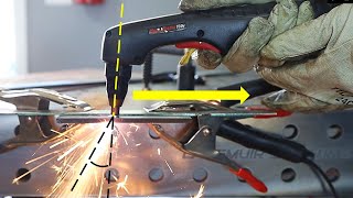 Plasma Cutting Basics How to Get Clean Straight Cuts [upl. by Bein]