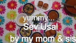 How to make Sev Usal  Sev Usal Recipe  Sev usal at Home  Sev Usal Gujarati Style [upl. by Thurston239]