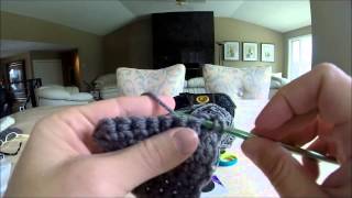 How to Crochet Headbands with Button [upl. by Nylyrehc599]