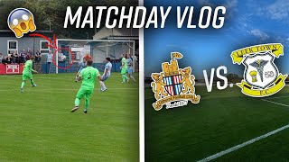 WHAT A GOAL Clitheroe vs Leek Town  Matchday Vlog [upl. by Ecinad]