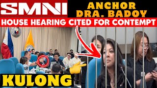 SMNI HOUSE HEARING ANCHOR DOC BADOY NADISMAYA HULING MENSAHE [upl. by Akeenahs465]