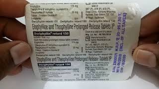 Deriphyllin Retard 150 Tablet Full Review [upl. by Harmaning103]