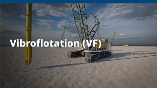 BAUER Maschinen GmbH – Soil Improvement using Vibroflotation VF [upl. by Atinehc]