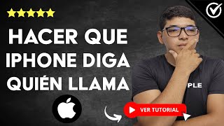 Cómo Hacer que tu iPhone TE DIGA QUIEN LLAMA  📞​ Identificador de Llamadas 📞 [upl. by Ri]