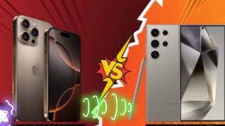 iphone 16 pro max versus samsung galaxy s24 ultra cuál supera a quién [upl. by Juetta]