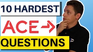 The 10 Hardest ACE CPT Exam Questions In 2023 [upl. by Anaujik]