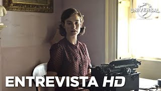 EL INSTANTE MÁS OSCURO – Entrevista Lily James [upl. by Elwee353]