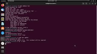 How to Create a New User on Ubuntu 2204 [upl. by Egnalos]