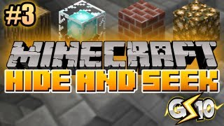 Minecraft Hide and Seek MiniGame w Graser amp Friends Episode 3 [upl. by Rothmuller637]