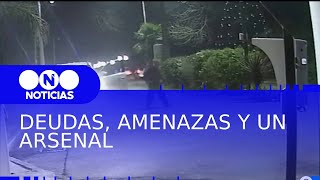 DESCONTROL en un COUNTRY en GUERNICA AMENAZÓ a los GUARDIAS con una ESCOPETA  Telefe Noticias [upl. by Locke812]