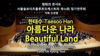 13 한태수 Taesoo Han아름다운 나라Beautiful Land서울솔로이츠플루트오케스트라 제12회 정기연주회지휘 오경열 [upl. by Nilre]