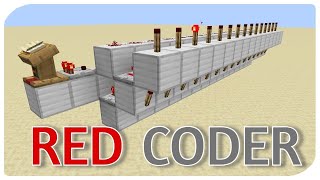 creating a red coder for minevraft java 116 pre release 5 [upl. by Ihculo]