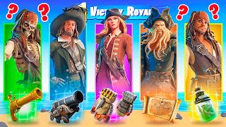 The RANDOM PIRATES of The CARIBBEAN Challenge Fortnite [upl. by Alberik]