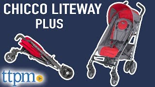 Liteway Plus Stroller Review and Instructions from Chicco [upl. by Ulberto]