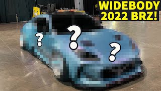 NEW WIDEBODY amp WRAP REVEAL ON MY STANCED OUT 2022 BRZ [upl. by Dyob779]