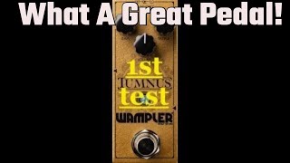 Wampler TUMNUS Overdrive Full Demo NO TALKING [upl. by Kassey93]