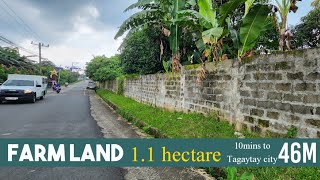 Farm Lot Tour 885 In Tagaytay City  Along the 2 lane Road Anuling Mendez Great Value for your money [upl. by Odicalp274]