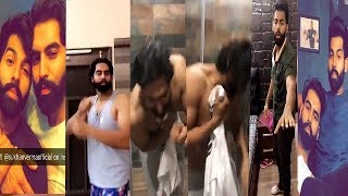 Parmish Verma Full Enjoying With Brother Sukhan Verma At Home Teri Yaad Funny Song 2018 [upl. by Chrisoula]