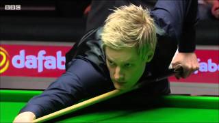 Masters Highlights 2016 Day 4 Neil Robertson vs Marco Fu [upl. by Frohman]