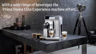 DeLonghi PrimaDonna Elite Experience  Fits Retail [upl. by Yrrek424]