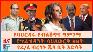 የፊልድ ማርሻሉ መኖሪያ ቤት፣ የባህርዳሩ የብልፅግና ግምገማ፣ የፕሬዝዳንት ሳህለወርቅ ፀፀት፣ 96 የፓርላማ አባላት፣ ጄኔራሉ በግብፅ፣ ከአውሮፕላን እርዳታEF [upl. by Voltz]