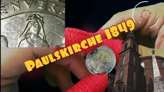 175 Jahre Paulskirchenverfassung Münze  175 Years Paulskirchen Constitution Coin [upl. by Lessard]