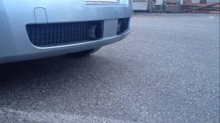 Megane 2 RS 225  Catback RSR 76mm exhaust sound [upl. by Ibba]