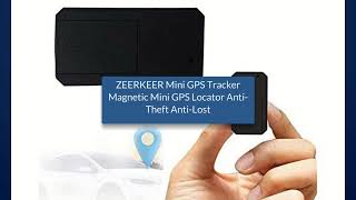 Zeerkeer Mini GPS Tracker Reviews  Top Tracking Devices [upl. by Oribel225]