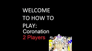 How to play Coronation cardgames [upl. by Warrenne936]